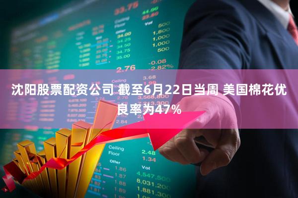 沈阳股票配资公司 截至6月22日当周 美国棉花优良率为47%