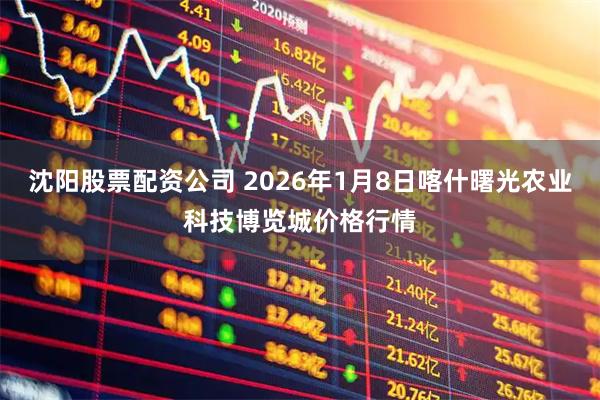 沈阳股票配资公司 2026年1月8日喀什曙光农业科技博览城价格行情